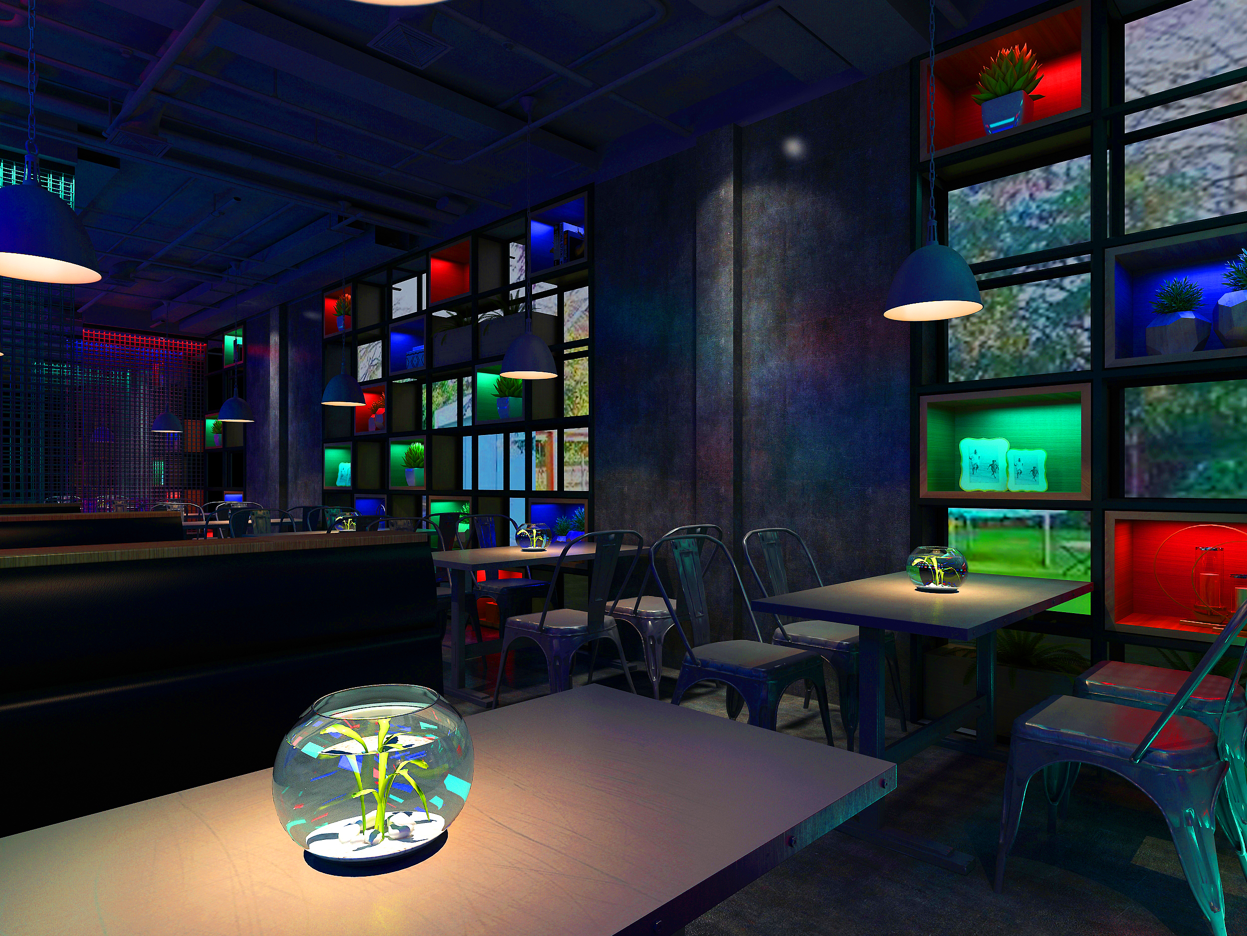 餐廳室內(nèi)設計